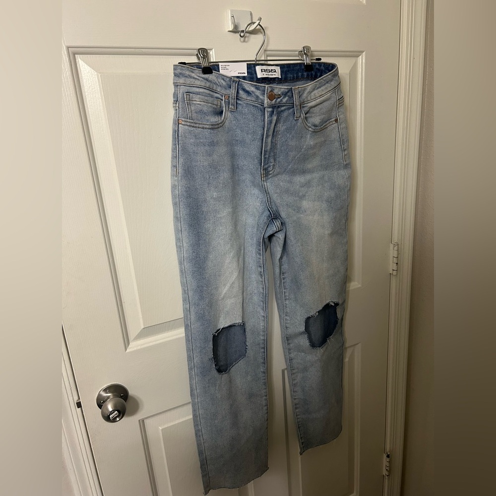 Rsq high waisted straight jeans size 29